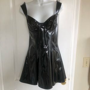 Sexy fetish Vinyl dress